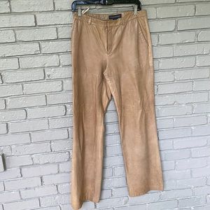 Banana Republic Lined Leather Pants